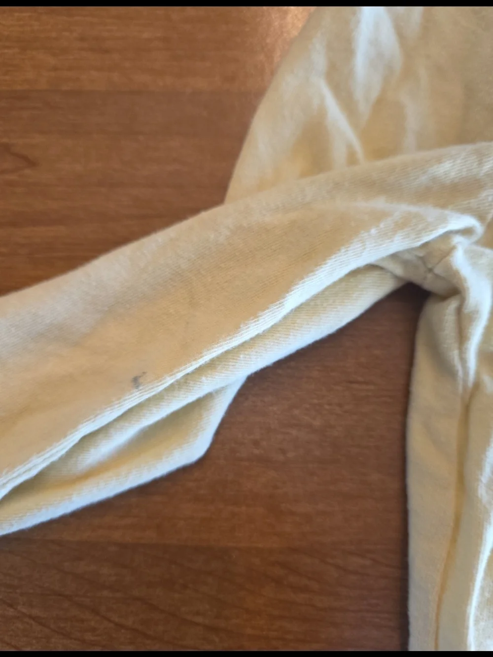 GAP Soft Yellow Long-Sleeve Tee with Cat Cup Graphic